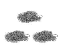 Pyugxab 3X Fonte de Fer Nettoyant - Premium 316 Acier Inoxydable Epurateur de Cotte de Mailles, 8X6 Pouces