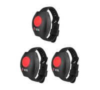 Pyugxab 3X Montre-Bracelet Transmetteur de Télécommande RF Type de Montre Bouton D'Appel Télécommande Sans Bouton D'Urgence SOS 433 MHz