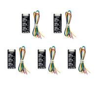 Pyugxab 4S Lot de 5 cartes d'équilibrage actif 1,2 A Lifepo4 Li-Ion Batterie au lithium Module d'égaliseur de transfert d'énergie Version inductive