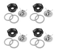 Pyugxab 4X Accessoires de MéLangeur Compatibles pour la Base de Lames de MéLangeur, Compatibles pour Les PièCes de Rechange de MéLangeur Osterizer