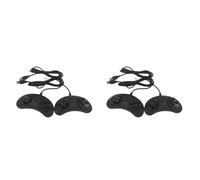 Pyugxab 4X Manette de USB Gamepad 6 Boutons pour USB Gaming Joystick Holder pour PC Drive Gamepads