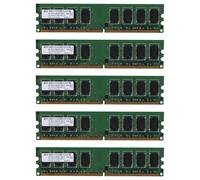 Pyugxab 5X 2 GB de MéMoire RAM DDR2 de Bureau 800 MHz 2RX8 DIMM PC2-6400U Hautes Performances pour Carte MèRe AMD