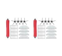 Pyugxab Lot de 2 brosses latérales pour aspirateur S7 MaxV / S7 MaxV Plus / S7 MaxV Ultra / G10S