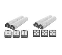 Pyugxab Lot de 2 brosses rouleau et filtre HEPA de rechange pour aspirateur humide et sec H11/H11 Max