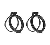 Pyugxab Lot de 2 supports d'objectif ND à libération pour objectif d'appareil photo reflex numérique 67 mm et 77 mm