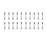 Pyugxab Lot de 20 stylets universels transparents pour écran capacitif - Pointe de rechange pour dessin et écriture