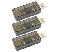 Pyugxab Lot de 3 isolateurs USB ADUM3160 USB vers USB Digital Audio Signal Power Isolator Module Supporte 12 Mbit/S 1,5 Mbit/S