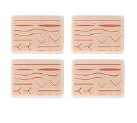 Pyugxab Lot de 4 grands coussinets de couture améliorés à 3 couches avec plaies pour pratiquer la couture - Pas facile à séparer, à déchirer ou à déchirer