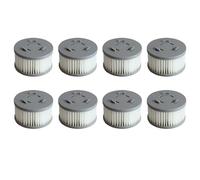 Pyugxab Lot de 8 filtres HEPA pour aspirateur JV85 JV85 Pro H9 Pro A6/A7/A8
