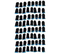 Pyugxab Manches de Doigt en Fibre de une 18 Broches pour les Jeux Mobiles Manches de Doigt D'éCran de Presse (64 PièCes SéRies)