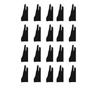 Pyugxab Paquet de 20 D'Artiste pour Tablette de Dessin NuméRique Deux Doigts ÉPaississent le de Rejet de la Paume pour Pad Graphique (S)