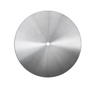 Pyugxab Patins de ponçage Master LAP en aluminium pour disques abrasifs plats revêtus de diamant, patin de ponçage pour mandrin de disque abrasif