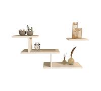 Pyugxab Support de Rangement Mural sans Perforation Support de Décoration de Chambre à Coucher Support de Rangement Mural Support de Fleurs Support Mural Multifonctionnel B