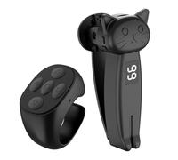 Pyugxab Télécommande Page Turner E-Reader Contrôleur Écran de Téléphone Bluetooth Clicker Automatique Obturateur de Caméra pour la Diffusion en Direct B