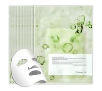 Pyunkang Yul Ceramide Calming Mask Pack 10 pièces, Masque visage coréen soins de la peau Masque de beauté avec panthénol, acide hyaluronique, arbre à thé, beurre de karité, squalane et cica K-Beauty