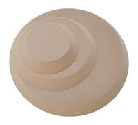 Pyuyan 3 Pièces Moule à Poterie Céramique, Moule Rond pour Poterie, Moule pour Plaques Céramiques, pour le Bricolage, Céramique en Terre Cuite Fabrication d'Assiettes Artisanales, Artisanat