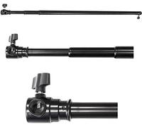 Pyxelstudio Lot de 1 Barre Transversale Télescopique 3m Bras de Flèche pour Support Fond Photo Studio