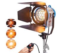 Pyxelstudio Lot de 1 Photo Studio Fresnel Tungstène Projecteur Vidéo Lumière Continu Eclairage 300W