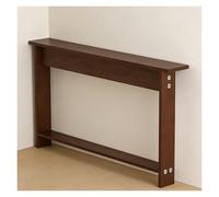 PYYDJQ Table Console étroite Derrière Les Tables De Canapé Étroites Et Longues, Table Console Longue Et Étroite Commerciale pour Dortoir/Petit Espace/Bureau(Teak,100x10x65cm/39x4x26inch)
