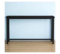 PYYDJQ Table Console étroite Derrière Les Tables De Console De Canapé avec Rangement Noir, Table De Console Longue Et Étroite pour Petit Espace/Appartement/Couloir(Black,80x20x80cm/31.5x7.9x31.5in)