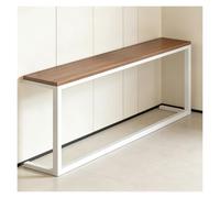 PYYDJQ Table Console étroite Grande Étagère Étroite Derrière Le Canapé, Tables De Canapés Console pour Entrée/Couloir/dortoir/Appartement, Table De Rangement Longue(A,100x20x70cm/39.4x8x28in)