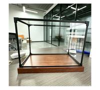 PYYDJQ Vitrine en Acrylique Vitrine pour Objets De Collection avec Socle - Boîte De Présentation en Acrylique Transparent (hauteurs : 15, 25, 35, 45, 50 Ou 60 Cm) pour(35x35x15cm/14x14x6inch)