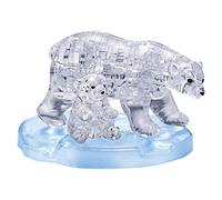 HCM KINZEL Puzzle de cristal 3D ours polaire avec petit 40 pièces