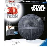 Ravensburger - Puzzle 3D Ball - Etoile de la Mort/Star Wars - A partir de 10 Ans - 540 pièces numérotées à Assembler sans Colle - Accessoires de Suspension Inclus - 11555