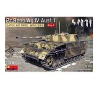Pz.beob.wg.iv Ausf. J Late/last Prod. 2 In 1 W/crew - 1:35e - Miniart G