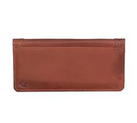 PZ-Companion Wallet Tan-01 - Portefeuille long en cuir élégant pour homme, double compartiment pour espèces et emplacements pour cartes SIM pour une organisation ultime, peau, L19cm, W9.5cm, H1cm,