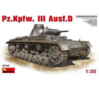 Pz.Kpfw.III Ausf.D Char 1:35 Kit De Modèle En Plastique MINIART