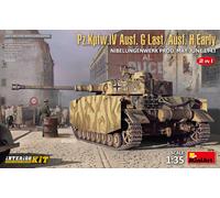 Pz.kpfw.iv Ausf. G-Last/H Early Nibelungenw 2in1 Intérieur Kit Réservoir 1:3 5