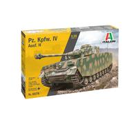 Pz.kpfw. IV Ausf. H Réservoir 1:3 5 Plastique Model Kit Italeri