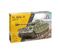 Pz.kpfw. IV Ausf. H Réservoir 1:3 5 Plastique Model Kit Italeri