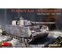 Pz.kpfw.iv Ausf. J Nibelungenwerk Late Prod. Réservoir (Jan-Fév 1945) 1:3 5