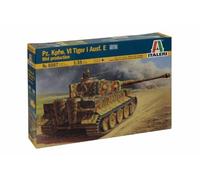 Pz.kpfw.vi Tiger I Ausf.e Montantes Production German Réservoir Plastic Kit 1:3