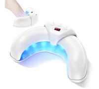 PZCC Appareil Traitement Laser Mycose Ongles, Mycose Ongles des Pieds Nettoyage et Réparation Ongles Traitement, 7 Min Par Jour Améliorer Fongique,Pour Plusieurs Ongles des Mains Et des Pieds (Blanc)