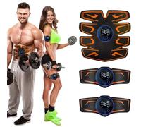 PZCC Électrostimulateur Musculaire, Ceinture Abdominale 8 Modes 19 Intensités, Rechargeable USB LCD, Stimulateur pour Abdos/Bras/Jambes/Fesses