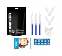 Pzcc Kit De Blanchiment Dentaire Avec LumièRe Led Froide Pour Dents Sensibles, Blanchit Rapidement Les Dents à La Maison, Le Gel Blanchissant Aide à éLiminer Diverses Taches