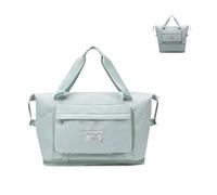 PZCC Sac de Voyage pour Easyjet, Sac de Voyage Pliable, Fourre-Tout de Sport Imperméable, Travel Séparé Sec et Humide, pour Femme Homme Sport, Gym, Travel, Danse Weekender (Vert)