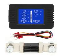 PZEM 015 Détecteur de batterie multifonctionnel avec écran numérique LCD, dérivation de 300 A, contrôle précis de la puce pour mesurer la tension, le courant,