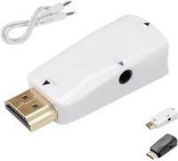 Pzgone Appareil de diffusion en continu TV, adaptateur d'affichage sans fil pour miroir d'écran mobile, récepteur Smart TV (blanc)