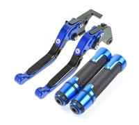 PZGRHWRWD Accessoires de moto Leviers de frein et d'embrayage réglables Poignée de guidon POUR KAWASAKI Z1000SX POUR NINJA1000 TOURER 2011-2016 2013 2014(Blue 3)