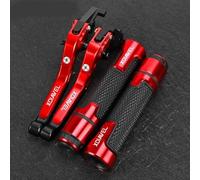 PZGRHWRWD Accessoires moto pour DUCATI Diavel/CaRbon/XDiavel/S 2011-2016 Leviers de frein et d'embrayage Poignées de guidon Poignées de guidon(Red 1)