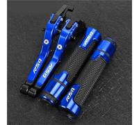 PZGRHWRWD Accessoires moto pour YAMAHA R15 V3 2017 2018 2019 2020 2021 2022 2023 Leviers de frein et d'embrayage Poignées de guidon Poignées de guidon(Blue 1)