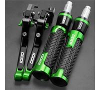 PZGRHWRWD Leviers de frein et d'embrayage pour moto, poignées de guidon, embouts pour Kawasaki, pour NINJA1000 Tourer, pour NINJA 1000 Z000 2011 2012 2013 2014 2015 2016(Green 2)