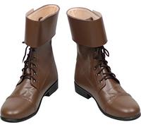 PZhaT Cosplay botte chaussure bottes chaussures compatible with Fantastic Beasts and Where to Find Them Newt Scamander