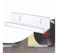 pziutdema Lot de 8 étagères suspendues pour disques vinyles - 10 x 3 x 3,5 cm - En acrylique transparent - Support mural avec colle - Pour livres/photos/images dans la chambre à coucher, le salon, la