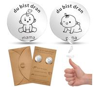 PZJOALN Cadeaux de baptême pour garçons ou filles, cadeaux de fête prénatale, cadeaux pour futurs parents, cadeaux de l'Avent, jetés de pièces de monnaie pour décider