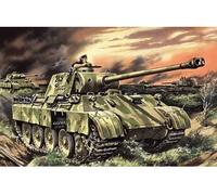 Maquette Char Pz.kpfw.v Panther Ausf.d Wwii German Tank Icm 35361 1/35ème Maquet
